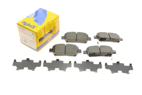 Колодки тормозные (передние) Toyota Corolla 01-08/Prius 03-09/Yaris 99-05 Metelli 22-0423-0