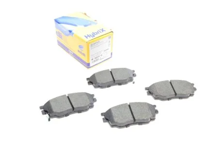 Колодки тормозные (передние) Mazda 6 02-07 Metelli 22-0475-0