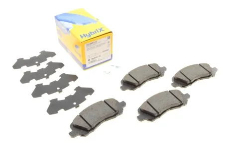 Колодки гальмівні (передні) Citroen C4/Peugeot 4008 12-/Mitsubishi Lancer/Outlander 03-/Jeep Compas Metelli 22-0481-0