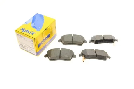Колодки гальмівні (передні) Nissan Micra/Note 10- Metelli 22-0485-2