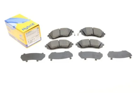 Колодки гальмівні (передні) Subaru Forester 02-/Impreza 00-/Legacy 03-14/Outback 03- Metelli 22-0500-0