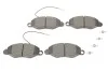Колодки тормозные (передние) Nissan Cabstar E 98-06 (+датчики) Metelli 22-0536-1 (фото 1)