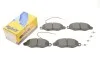 Колодки тормозные (передние) Nissan Cabstar E 98-06 (+датчики) Metelli 22-0536-1 (фото 2)