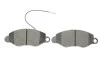 Колодки тормозные (передние) Nissan Cabstar E 98-06 (+датчики) Metelli 22-0536-1 (фото 5)