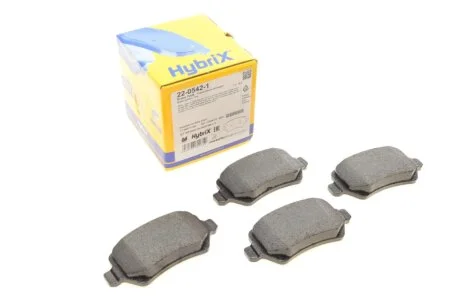 Колодки тормозные (задние) Opel Astra H 04-/Combo 01-/Zafira B 05-15 Metelli 22-0542-1