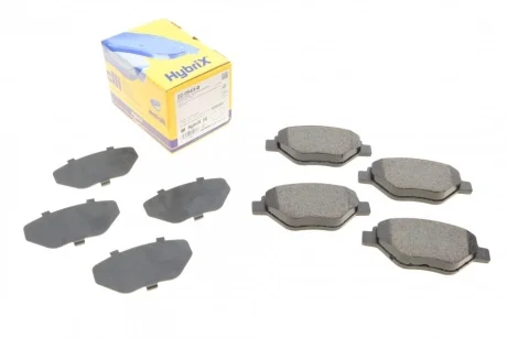 Колодки тормозные (передние) Renault Megane II 03- Metelli 22-0543-0