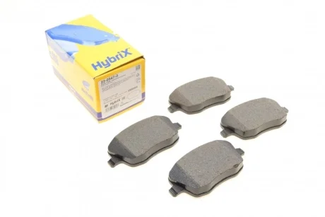 Колодки гальмівні (передні) Seat Cordoba/Ibiza IV/VW Polo/Skoda Fabia 99-15/Roomster 06-15 Metelli 22-0547-0