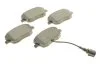 Колодки гальмівні (передні) Seat Ibiza/VW Polo 01-09/Skoda Fabia 99-14/Roomster 06-15 (+датчик) Metelli 22-0547-1 (фото 2)