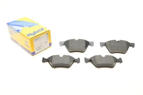 Колодки тормозные (передние) BMW 3 (E90/E91/E92) 07-13/5 (E60/E61) 03-10/X1 (E84) 09-15 Metelli 22-0557-0