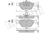 Комплект тормозных колодок (дисковых).) Metelli 22-0557-3 (фото 1)