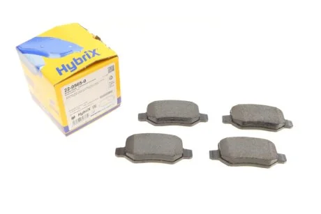 Колодки тормозные (задние) MB A-class (W168/W169) 97-12/B-class (W245) 05-11/Vaneo (W414) 02-05 Metelli 22-0565-0