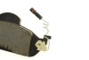 Колодки тормозные (передние) MB M-class (W163) 98-05 (+датчик) Metelli 22-0569-0 (фото 3)