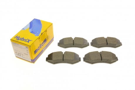 Комплект гальмівних колодок (дискових) Metelli 22-0573-0 (фото 1)
