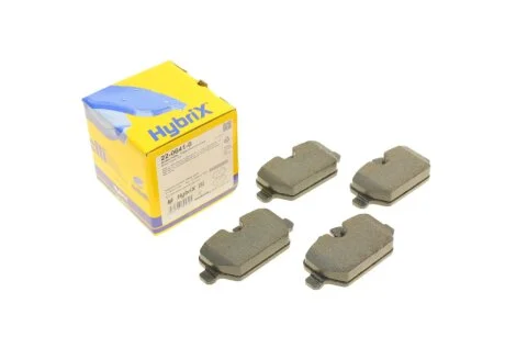 Колодки тормозные (задние) BMW 1 (E81/E82/E87)/3 (E90/E91/E92/E93) 04-13 Metelli 22-0641-0
