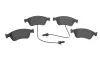 Колодки тормозные (передние) Audi A6 06-11/A8 02-10/VW Phaeton 02-16 (+датчики) Metelli 22-0662-0 (фото 1)