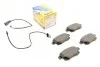 Колодки тормозные (задние) Ford Transit V347 06-14 (+датчики) Metelli 22-0681-0 (фото 1)