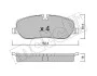 Колодки тормозные (передние) Land Rover Discovery III/IV 04-18/Range Rover III 02-12/Sport I 05-13 Metelli 22-0693-0 (фото 7)