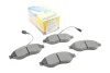 Колодки тормозные (передние) Citroen Jumper/Fiat Ducato/Peugeot Boxer 06- (+датчики) Metelli 22-0708-1 (фото 1)