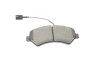 Колодки тормозные (передние) Citroen Jumper/Fiat Ducato/Peugeot Boxer 06- R16 (с датчиком) Metelli 22-0709-1 (фото 6)