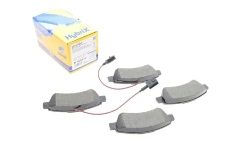 Колодки тормозные (задние) Citroen Jumper/Fiat Ducato/Peugeot Boxer 06- (+датчики) Metelli 22-0710-1