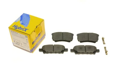 Колодки тормозные (задние) Mitsubishi Outlander/Lancer 03-/Jeep Compass/Patriot/Dodge Avenger 06- Metelli 22-0737-0