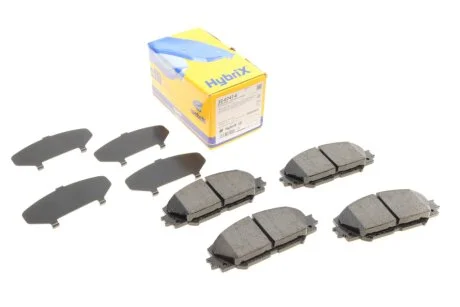 Колодки тормозные (передние) Toyota Corolla 01-18/Auris 07-12/Rav4 III 05-/Yaris/Prius+ 12- Metelli 22-0747-0