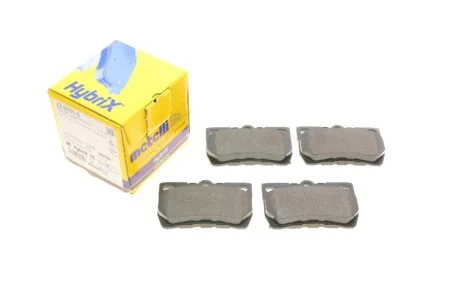 Колодки тормозные (задние) Lexus GS/IS II/IS C 05- Metelli 22-0761-0