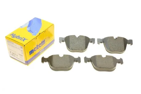 Колодки тормозные (задние) BMW 5 (E60/65)/X5 (E70/F15)/X6 (E71/E72) 3.0-4.4 08- Metelli 22-0773-0