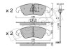 Комплект тормозных колодок (дисковых).) Metelli 22-0775-4K (фото 1)