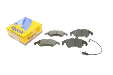 Колодки тормозные (передние) Audi A6/A7/Q5 08- (с датчиком) Metelli 22-0775-4K