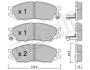 Колодки тормозные (передние) Nissan Almera II 02-/Sunny 00-03 Metelli 22-0810-0 (фото 1)