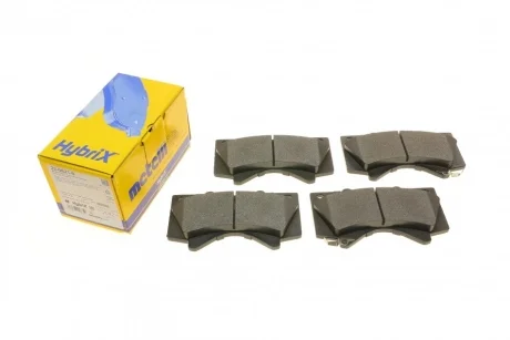 Колодки тормозные (передние) Toyota Land Cruiser Prado 09-/200/Sequoia/Tundra/Lexus LX 07- Metelli 22-0821-0