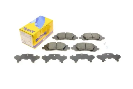 Колодки тормозные (передние) Dodge Avenger/Caliber/Jeep Compass/Patriot/Lancia Flavia 06- Metelli 22-0861-0