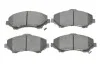 Колодки гальмівні (передні) Chrysler Grand Voyager/Dodge Journey 07-/Fiat Freemont 11-/VW Routan 08-13 Metelli 22-0862-1 (фото 1)