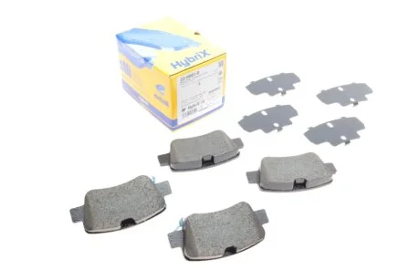 Колодки тормозные (задние) Toyota Avensis 08-18 Metelli 22-0881-0