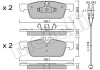 Комплект гальмівних колодок (дискових) Metelli 22-0916-0K (фото 1)