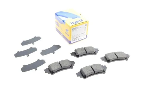 Колодки тормозные (задние) Lexus RX 08-15 Metelli 22-0939-0