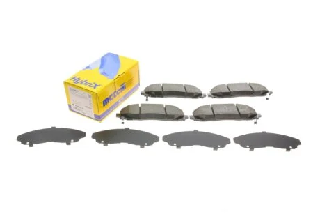 Колодки гальмівні (передні) Jeep Wrangler 2.0/2.2 17- Metelli 22-0946-0