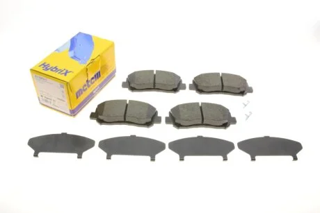 Колодки тормозные (передние) Jeep Cherokee 2.0-2.2 CRD/3.2 13- Metelli 22-0969-1