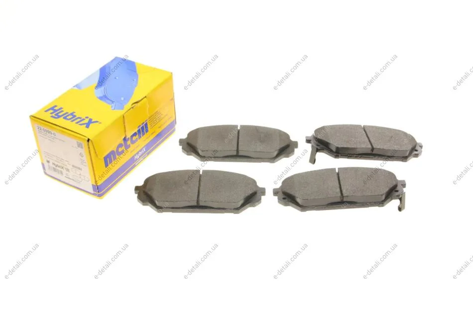 Колодки тормозные (передние) Hyundai ix55 08- Metelli 22-0999-0 (фото 1)