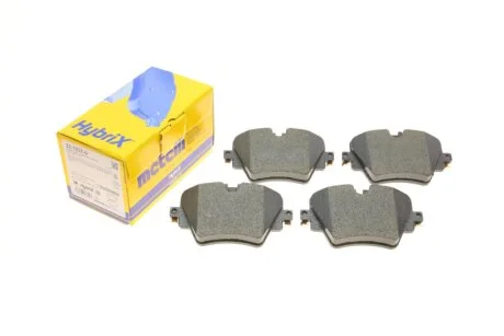 Колодки тормозные (передние) BMW 2 (F45/F46)/5 (G30/F90)/X1(F48)/X2 (E39)/X3 (G01/F97) 13- Metelli 22-1037-0