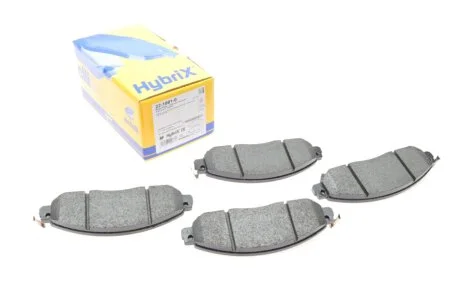 Колодки гальмівні (передні) Nissan NP300 Navara 15- Metelli 22-1081-0