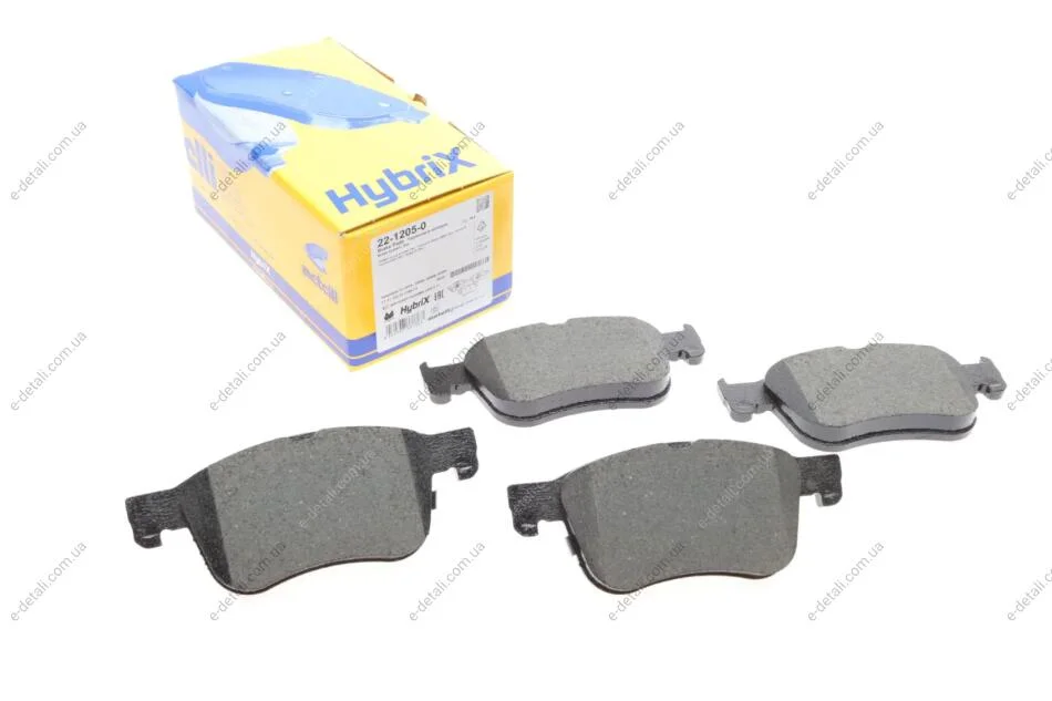 Колодки тормозные (передние) Ford Focus/Kuga 1.0-2.0 EcoBoost18- Metelli 22-1205-0 (фото 1)