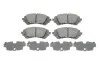 Колодки тормозные (передние) Toyota Yaris 13- (Akebono) Metelli 22-1219-0 (фото 1)