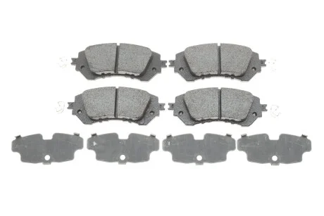 Колодки гальмівні (передні) Toyota Yaris 13- (Akebono) Metelli 22-1219-0