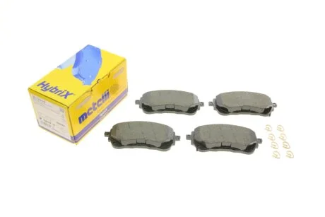 Колодки тормозные (передние) Toyota Corolla XII 18-/Suzuki Swace 20- (с датчиком) Metelli 22-1234-0
