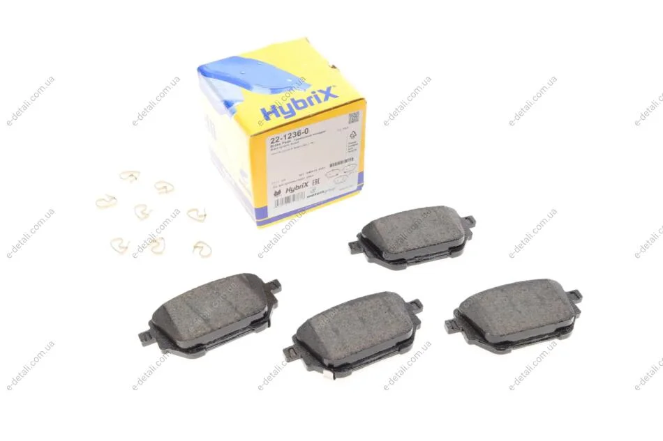 Колодки гальмівні (задні) Toyota Corolla 1.5/1.6 VVTi 19- Metelli 22-1236-0 (фото 1)