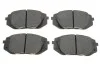 Колодки тормозные (передние) Hyundai Tucson 20-/Ioniq/Kia EV6 21- (+ датчики) Metelli 22-1300-0 (фото 1)