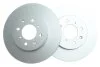 Диск тормозной (передний) Honda Civic V/VI/VII 90-05/Jazz 08-/CRX 89-98 (262x21) (с покр.) (вент.) Metelli 23-0344C (фото 1)