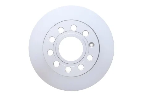 Диск тормозной (задний) Audi A3/Skoda Octavia 03-/VW Caddy/Golf 04-15 (253x10) (с покр.) (полный) Metelli 23-0724C